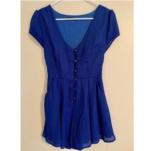 Blue romper